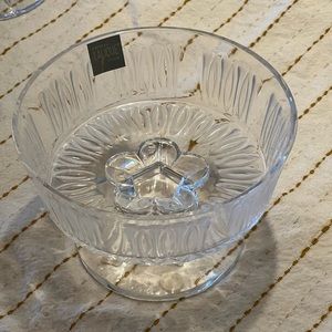 Lalique Crystal Isabelle Open Candy Dish